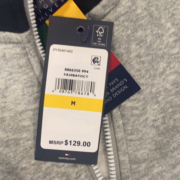 SOLD!! Brand new Tommy Hilfiger crew neck. Super soft. - Picture 2 of 3